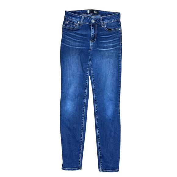 Kut from the Kloth Diana Skinny Jeans size 2 Mid-Rise Undistressed Stretch Denim - Picture 2 of 7